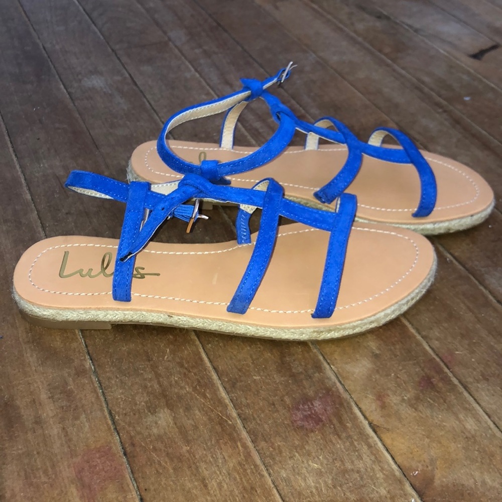 Lulus Blue Sandals